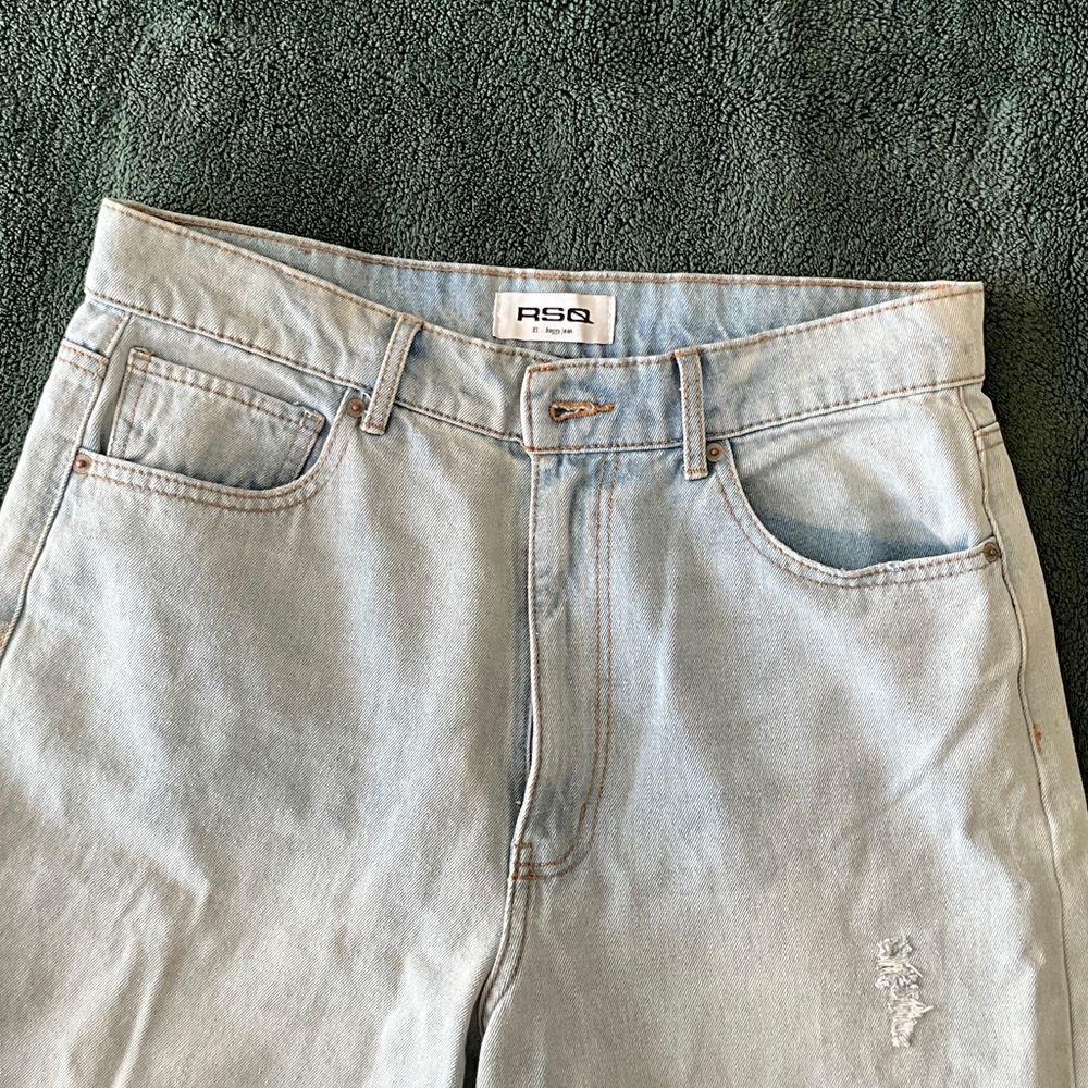 RSQ Sky Blue Baggy Denim Pants